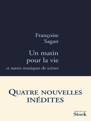 cover image of Un matin pour la vie